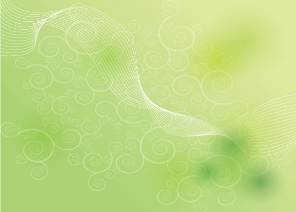 free vector Green Shape Background Vector